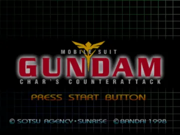 Mobile Suit Gundam - Chars Counterattack (Asia) screen shot title